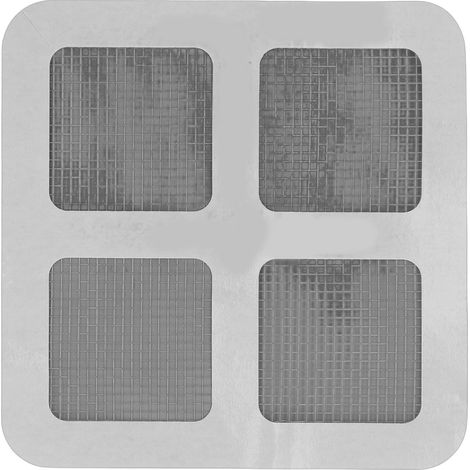 Grille adhésive pour siphon de douche empêchant les cheveux de pénétrer dans les canalisations de salle de bain, toilettes et cuisine (1/5)