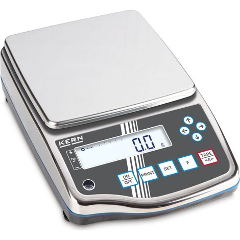 Kern Präzisionswaage PWS 3000-1, Wägebereich 3200 g, Ablesbarkeit 0,1 g (1/3)