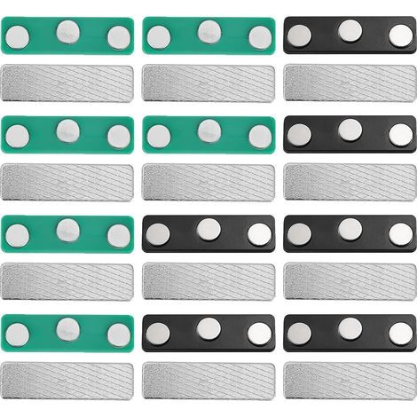 Set di 12 clip magnetiche per tende oscuranti con clip adesive (1/5)