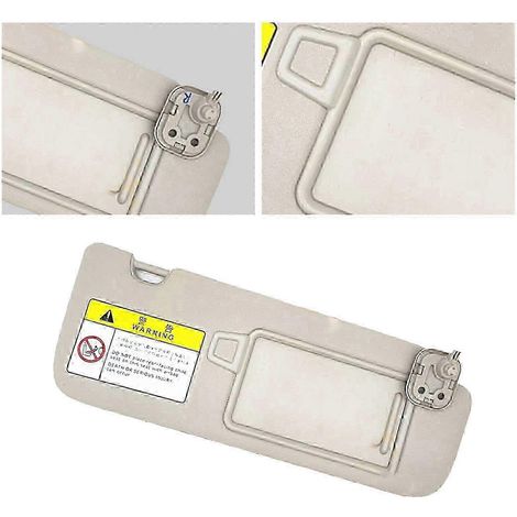 Pare-soleil avec miroir de maquillage gris côté passager droit pour Kia Sportage 2017-2021 cdt (1/5)