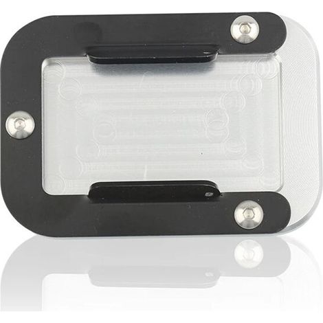 Estensione per cavalletto laterale con cuscinetto di ampliamento per INTERCEPTOR 650 2018-2023 650 650 2019-2023 Argento