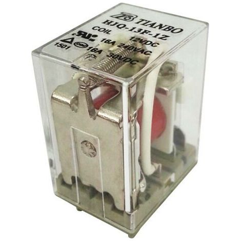 Tianbo Electronics HJQ-13F-1Z -220/240VAC Relais enfichable 230 V/AC 20 A 1 inverseur (RT) 1 pc(s) Y883581 (1/3)