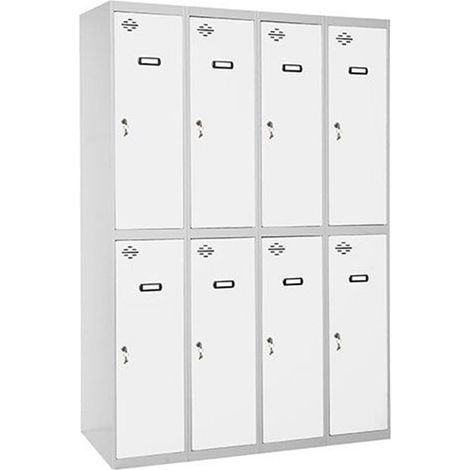 Taquilla Consigna SIMONRACK Simonlocker profesional dism.tandem 4/8 300 (1200) gr/bl