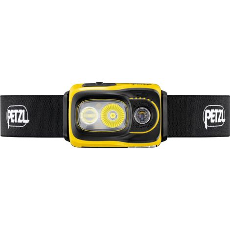 Petzl Swift RL Stirnlampe schwarz gelb Outdoor (1/4)
