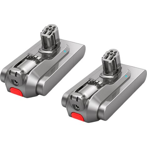 2x Trade-Shop Li-Ion Akku 25,2V 2,5Ah kompatibel mit Dyson V12 Detect Slim Absolute, Complete, Fluffy, Extra, Total Clean, Motorhead ersetzt 96547001