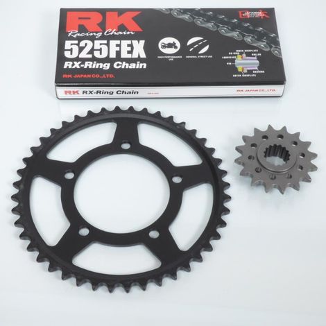 Kit chaîne France Equipement pour Moto Aprilia 750 Shiver 2007 à (1/2)