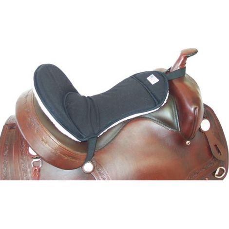 Nero - Copriseggio Pro Tech in cordura e agnello sintetico per sella western