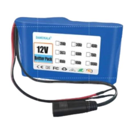 1865012V 3S2p 40000Mah Rechargeable Lithium-ion Battery Pack Capacity DC 12V 40Ah Monitoring (1/4)