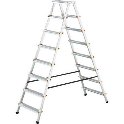 Escalera de tijera de doble subida Stylo (8 peldaños) GIERRE