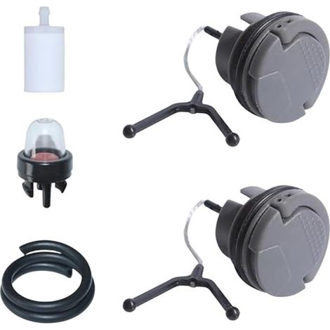 Bouchon Réservoir Carburant 2pcs pour K760 K770 K970 Compatible K760, K770, K970, K1270, remplacement direct, plastique résistant, usage intensif chantier (1/5)