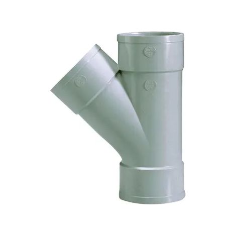 Raccord girpi culotte pvc 45° ff angolo 45 gradi diametro 50 mm