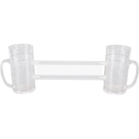 Chope à bière en cristal Anti-chute, verres à boire sans plomb avec poignée pour Bar KTV congélateur