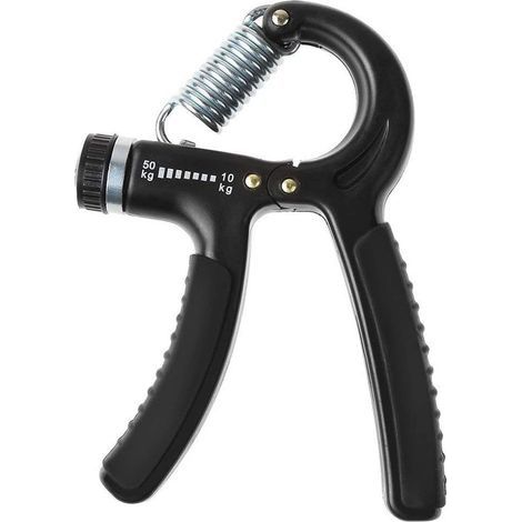 Hand Grip Finger Trainer Résistance réglable 10-50kg Hand Grip Exercice Musculation/Préhension de poids/Grip Training pour la force des doigts et de l'avant-bras (1/5)