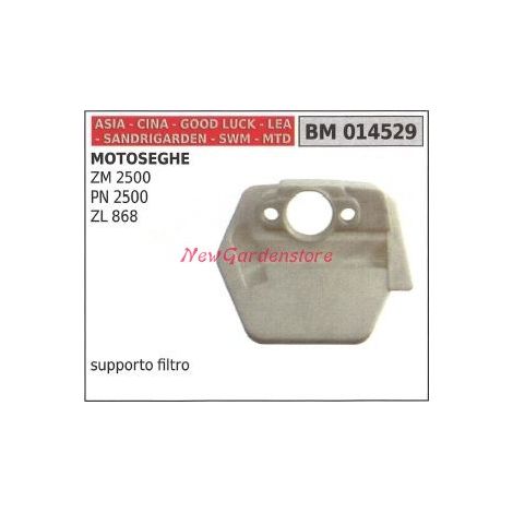 Soporte filtro de aire motor motosierra CINA ZM 2500 PN 2500 ZL 868 014529