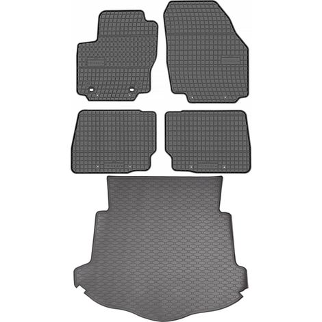 Set di tappetini in gomma per auto e tappetino per bagagliaio per Ford Mondeo IV Sedan dal 2007 al 2011 (1/5)