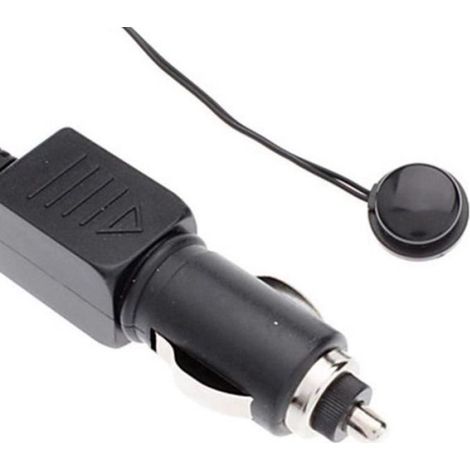 Termometro digitale per auto a 12 V CC, indicatore LCD della temperatura interna/esterna per auto, camion e furgoni. (1/5)