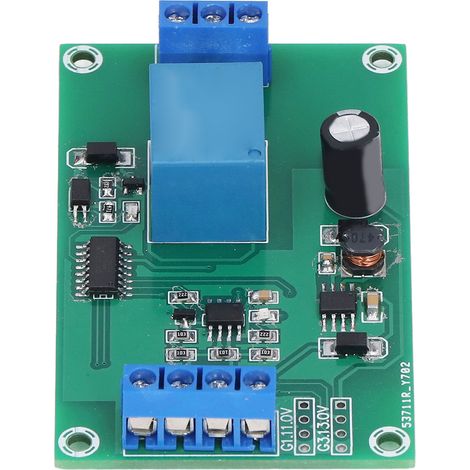 Module de relais de contrôle MAX485 avec codage hexadécimal, pratique et compact pour commande par ordinateur via RS485, tension d'alimentation DC7‑30V. (1/5)