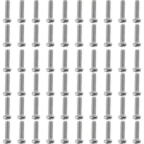 M2 x 8mm 304 Stainless Steel Pan Head Screws Bolt 60pcs-- (1/5)