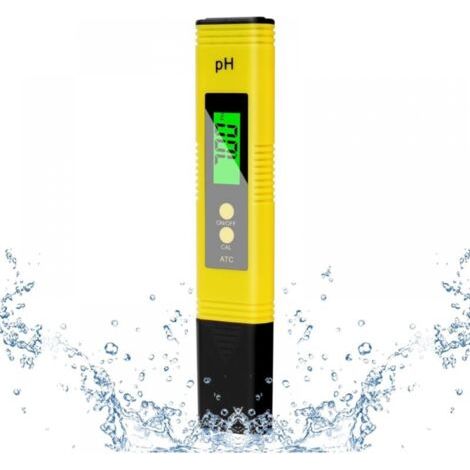 4 in 1 Ph Meter, pH-Messgerät-Tester, pH-Tester, pH-Messgerät mit LCD-Bildschirm, hochpräzise Auflösung 0,01, pH-Messgerät für Schwimmbecken (1/5)