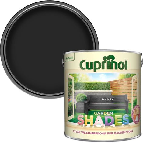 Cuprinol 5083469 Garden Shades Black Ash 2.5 litre CUPGSBLA25L (1/5)