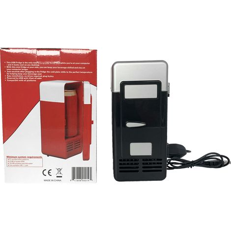 Tragbarer 15-Liter-USB-Minikühlschrank – Elektrischer Kühler für Auto und Büro, Schnellkühlung, Warm-/Kaltfunktion, leise und kompakt
