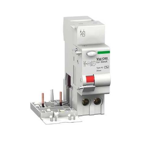 Schneider 26511 - Bloque Diferencial VIGI C60 2P - 25A - 300mA - AC