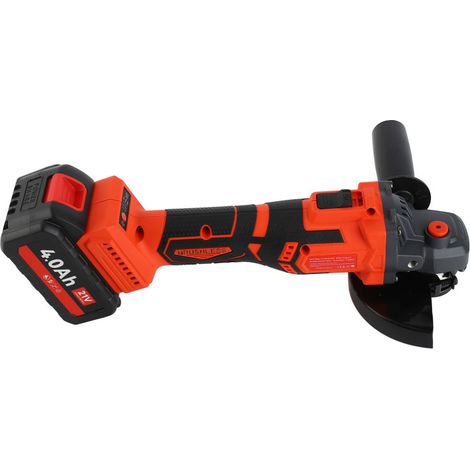 Beyamis Meuleuse angle sans fil 21V – sans balais, batterie 4Ah, 125mm, polissage (1/5)