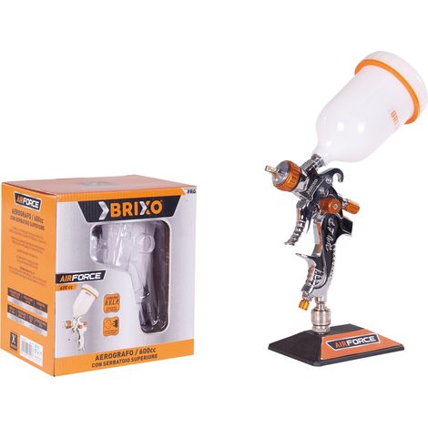 Aerografo pistola spray per verniciare Airforce 600 CC Brixo