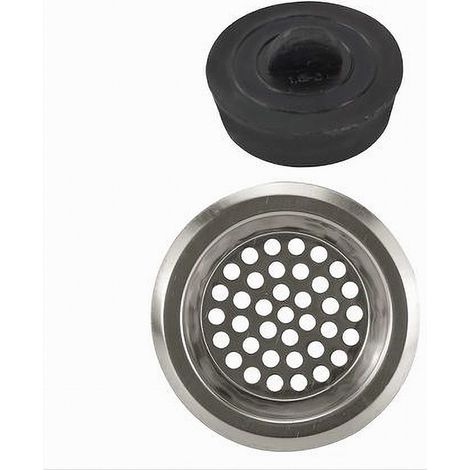 TRADE SHOP - Filtro Con Tappo Per Lavello Lavandino Lavabo Bagno Cucina Rubinetteria 10396 -