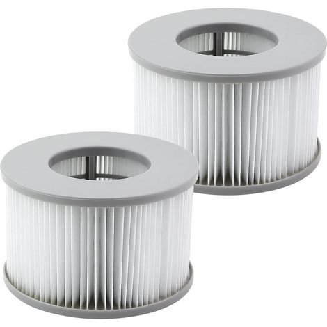 Cartouche filtrante de Remplacement pour MSPA, pour Whirlpool Filter Piscine Gonflable Modèle à partir de 2020(2pcs)
