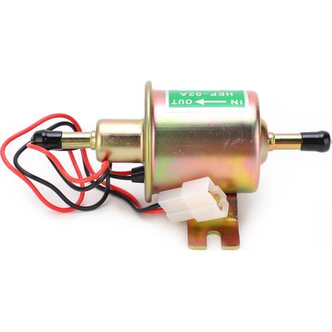 Pompe à carburant électrique universelle en ligne basse pression pour essence et diesel, pour voiture, camion et bateau à vapeur HEP-02A12V (1/5)