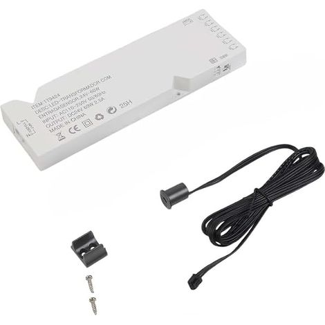 Détecteur de mouvement infrarouge électronique avec interrupteur sans contact marche/arrêt pour portes lumineuses de placards de cuisine (1/5)