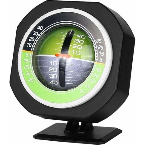 4x4 inclinometer, Car inclinometer, Outdoor Auto Mini Compact Compass LED Light Compass Car Compass Angle Slope Meter Balance Measuring Equipment (1/4)
