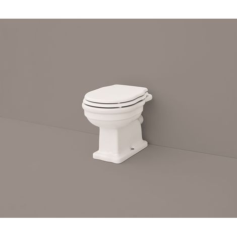 Water Hermitage staccato da muro scarico parete cm. 55x36 bianco