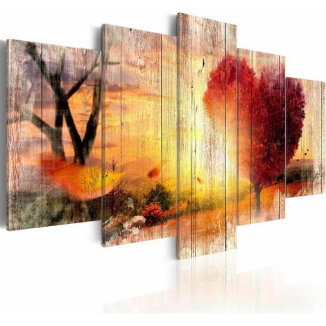 Tableau amour automnal - 200 x 100 cm (1/4)