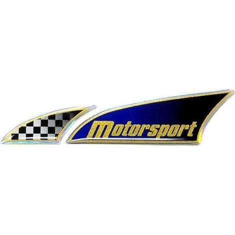 Adesivo 3D Logosport Motorsport - Confezione: SINGOLO