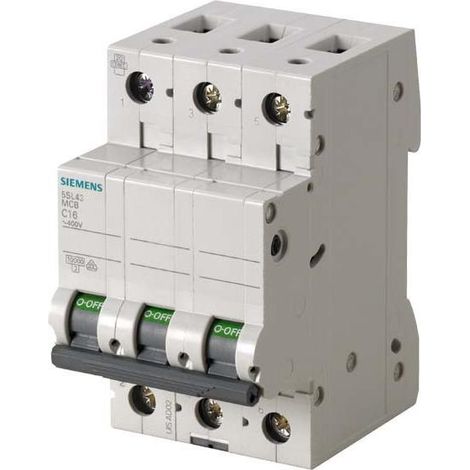 Leistungsschalter Siemens 5sl4306-6 3 Pol 6 A 10 kA