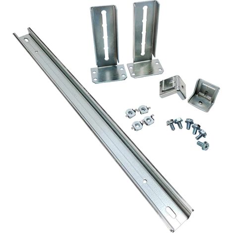 IDE – 48242 – Kit rail DIN 24 modules pour coffret Atlantic Plus – Support de fixation inclus – Réglage profondeur (1/3)
