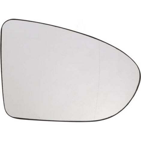 Cristal de espejo retrovisor lateral 96302BR72A, retrovisor con calefacción, repuesto para Nissan Qashqai J10 2006 – 2013, lado derecho -Crezuo