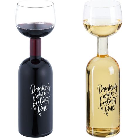 Weinflaschenglas - fassungsvermogen 750 ml lustiges geschenk fur weinliebhaber