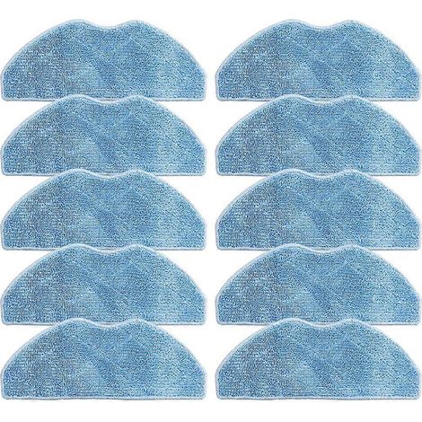Lingettes de rechange pour aspirateur EZVIZ RE4 / RE4 Plus / RE5 / RE5 Plus : lingettes lavables (lot de 10). (1/5)