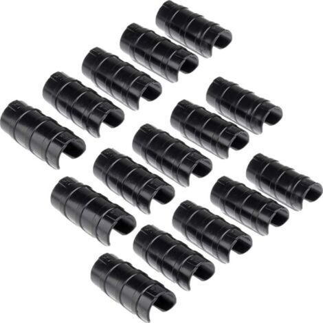 15 pièces 32mm/1.26 "jardin bâtiments Tube Clip serre cadre tuyau Tube Film Clip pour serre bannière cadre abris