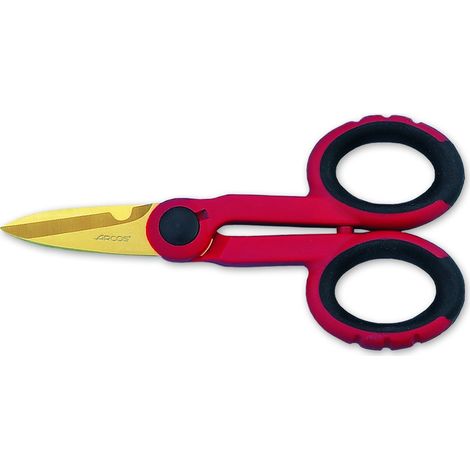 Forbici elettricista Arcos 506100 rosso 140 mm acciaio inox (1/3)
