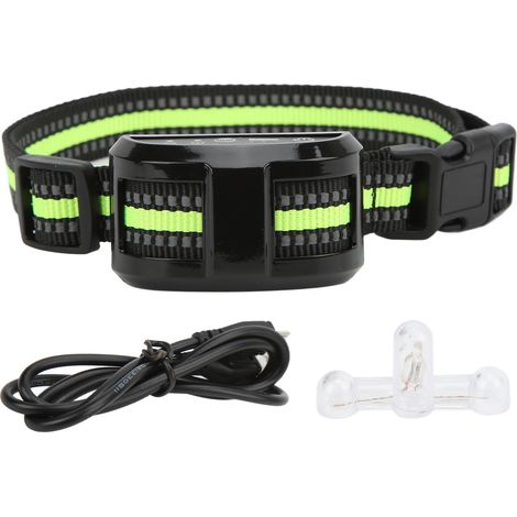 Intelligentes 4-in-1-Hundetrainingshalsband mit automatischer Antibellfunktion, wasserdicht, Hundezubehör. (1/5)