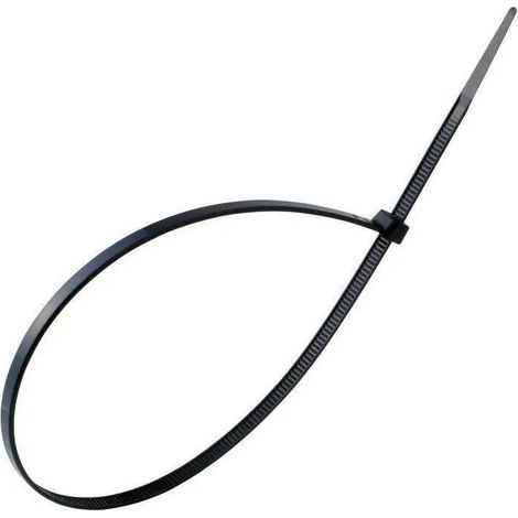 Schwarzes Nylon-Kabelbindemittel 280mm Packung 100
