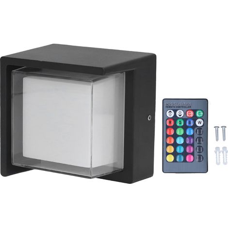 murale extérieure étanche RGB avec télécommande LED 5W en (1/2)