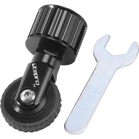 Für 33,9 mm Faltrad Push Easy Bike Führungsstange 412 Easy Wheel Fahrradteile, Schwarz (1/5)