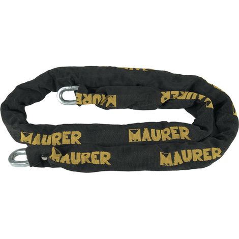 Catena Antifurto Maglia Quadra Guaina Tessile   10 mm Lunghezza 120 cm Maurer