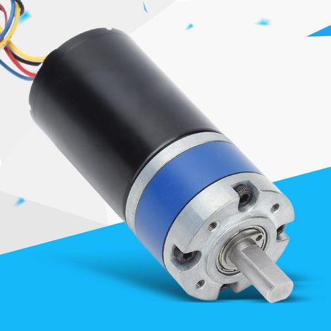 Kit moteur à engrenages planétaires CC sans balais CM36-3650 avec support et contrôleur, 12 V CC, 85 tr/min (1/5)