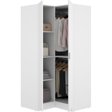 ESSEN Armario Rincon con puertas blanco (1/4)